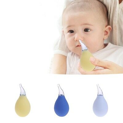 Baby Newborns Nasal Vacuum Suction Soft Tip Mucus Aspirator Runny Nose Cleaner